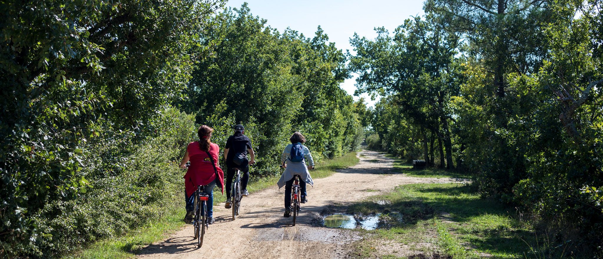À vélo