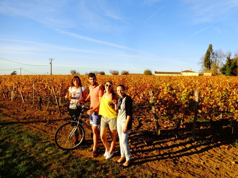 Bordeaux Bike Expérience dans les vignobles