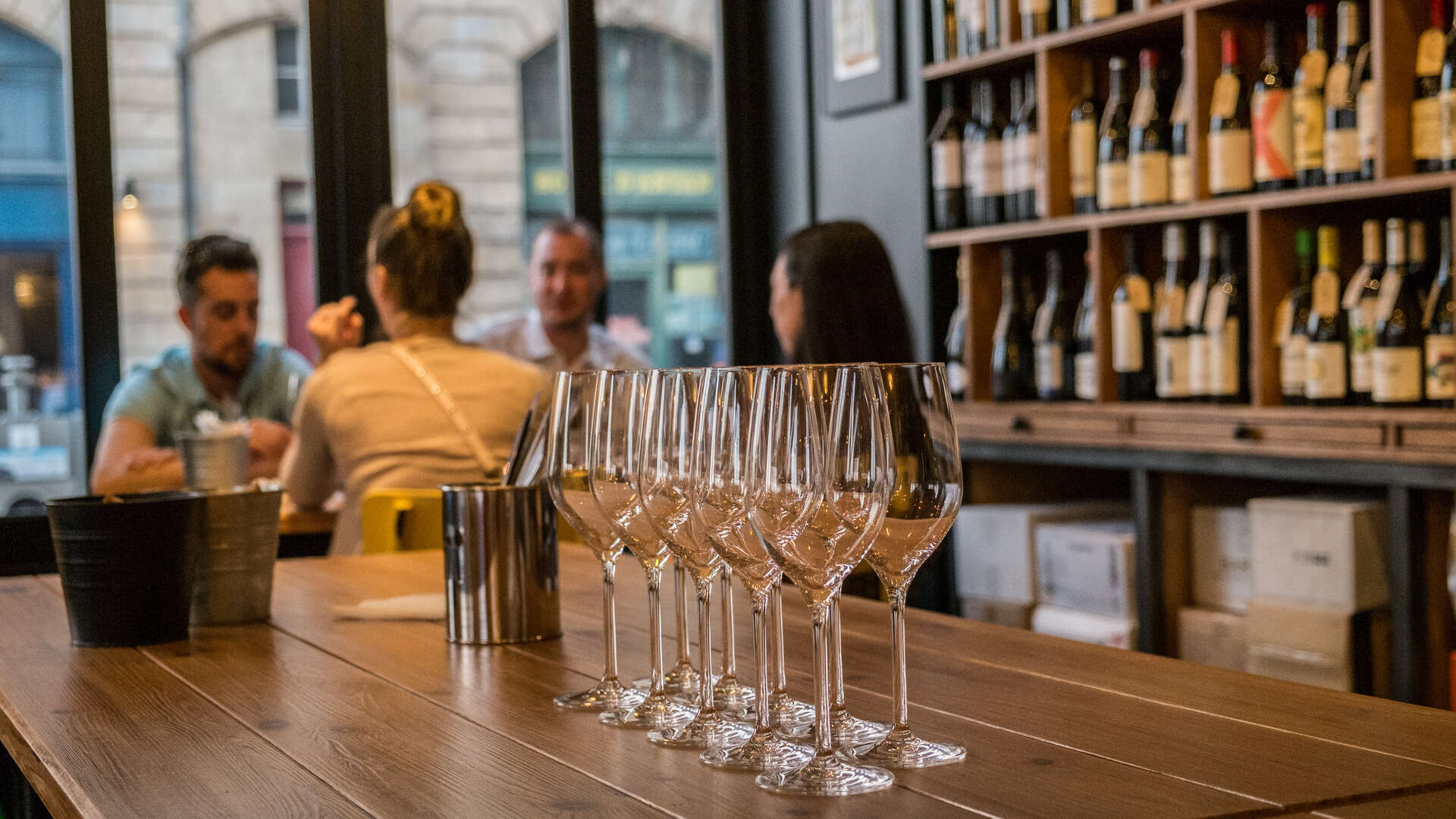 bar à vin Bordeaux - loisir éco responsable en ville