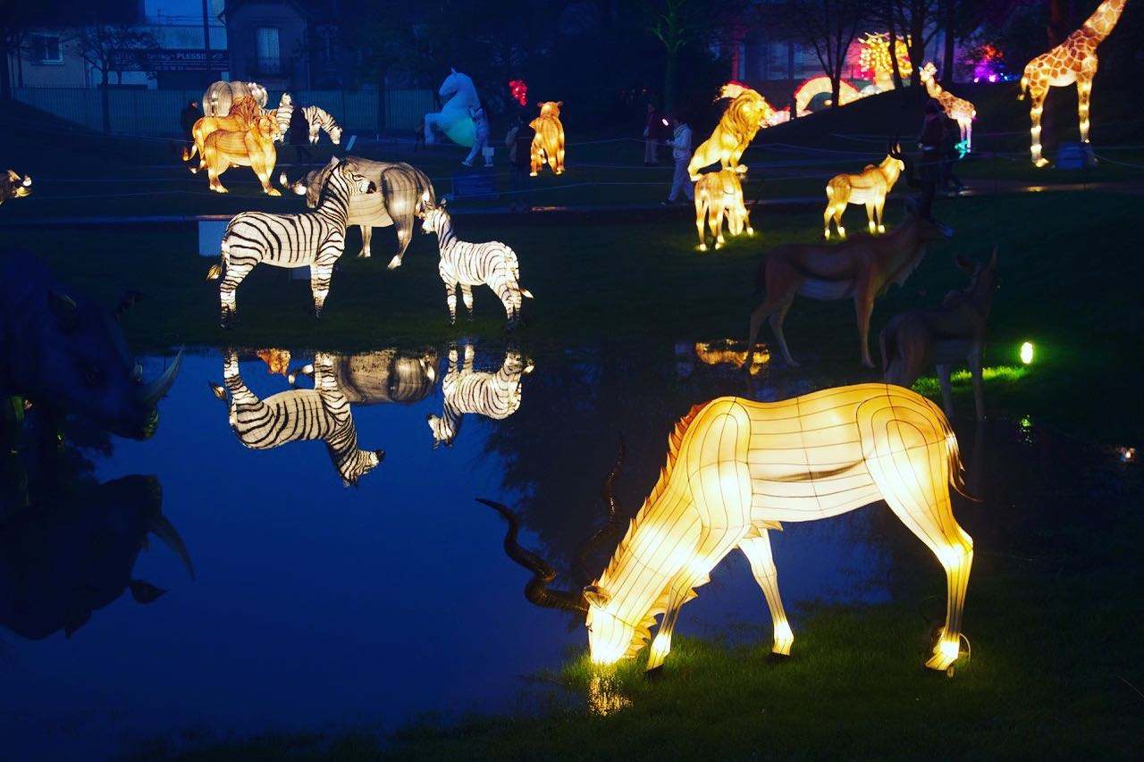 Exposition Bordeaux Lumières légendaires parc Bordelais