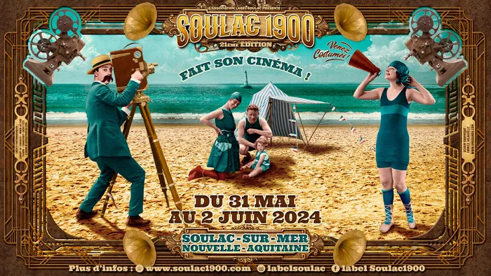 Le festival Soulac 1900 fait son cinéma Du 31 mai au 2 juin 2024