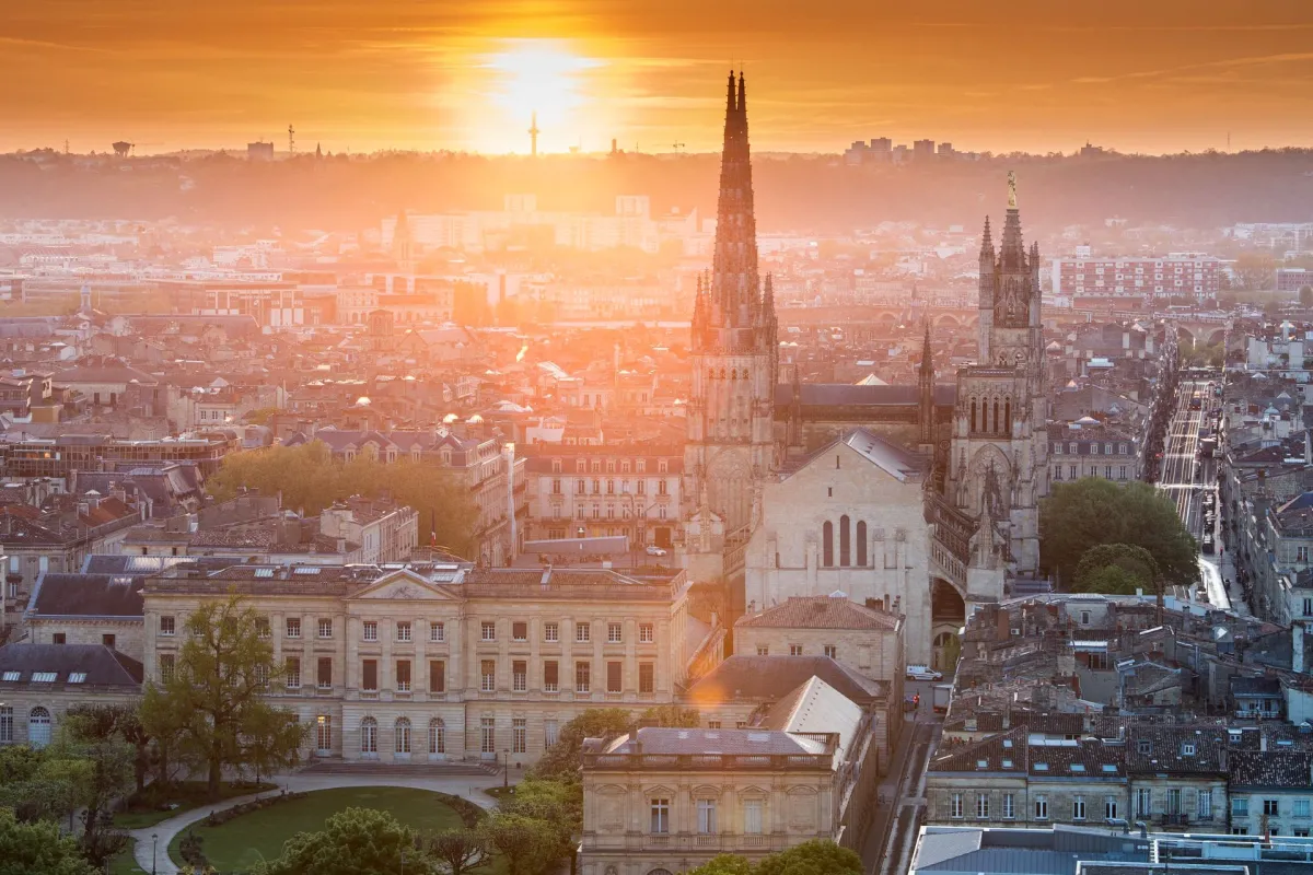 Vue sur la Cathédrale Saint-André