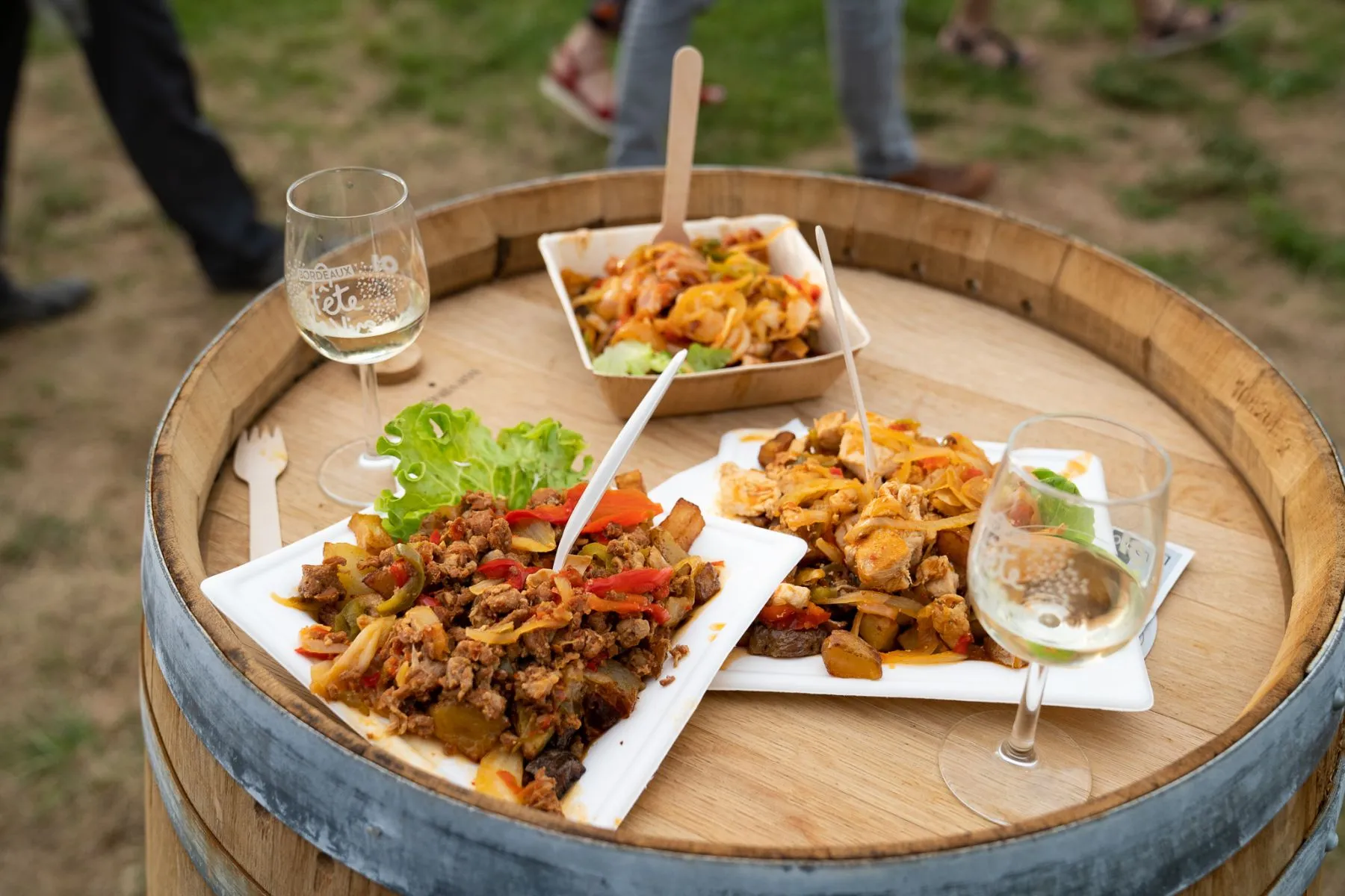 Food à Bordeaux Fête le Vin - Pierre Peson
