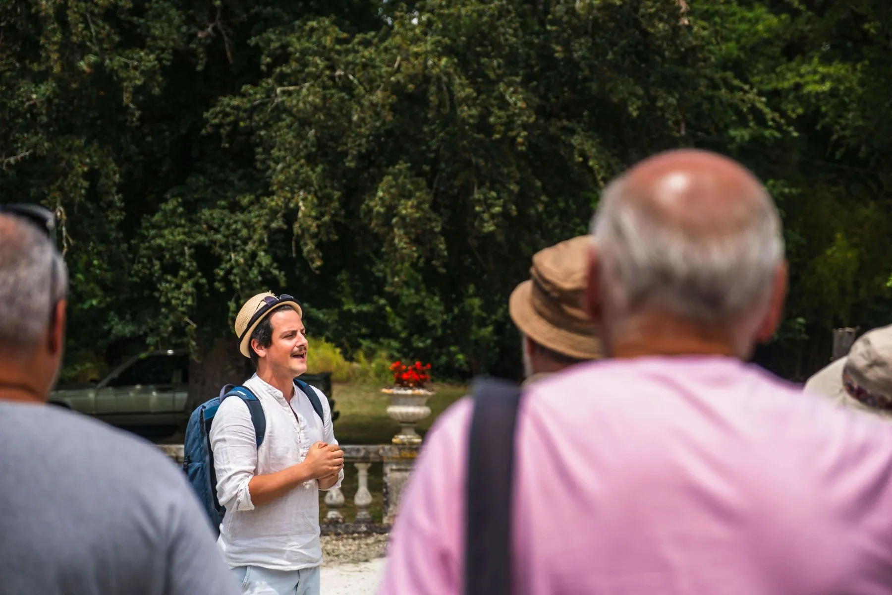 visite guide à Bordeaux au printemps