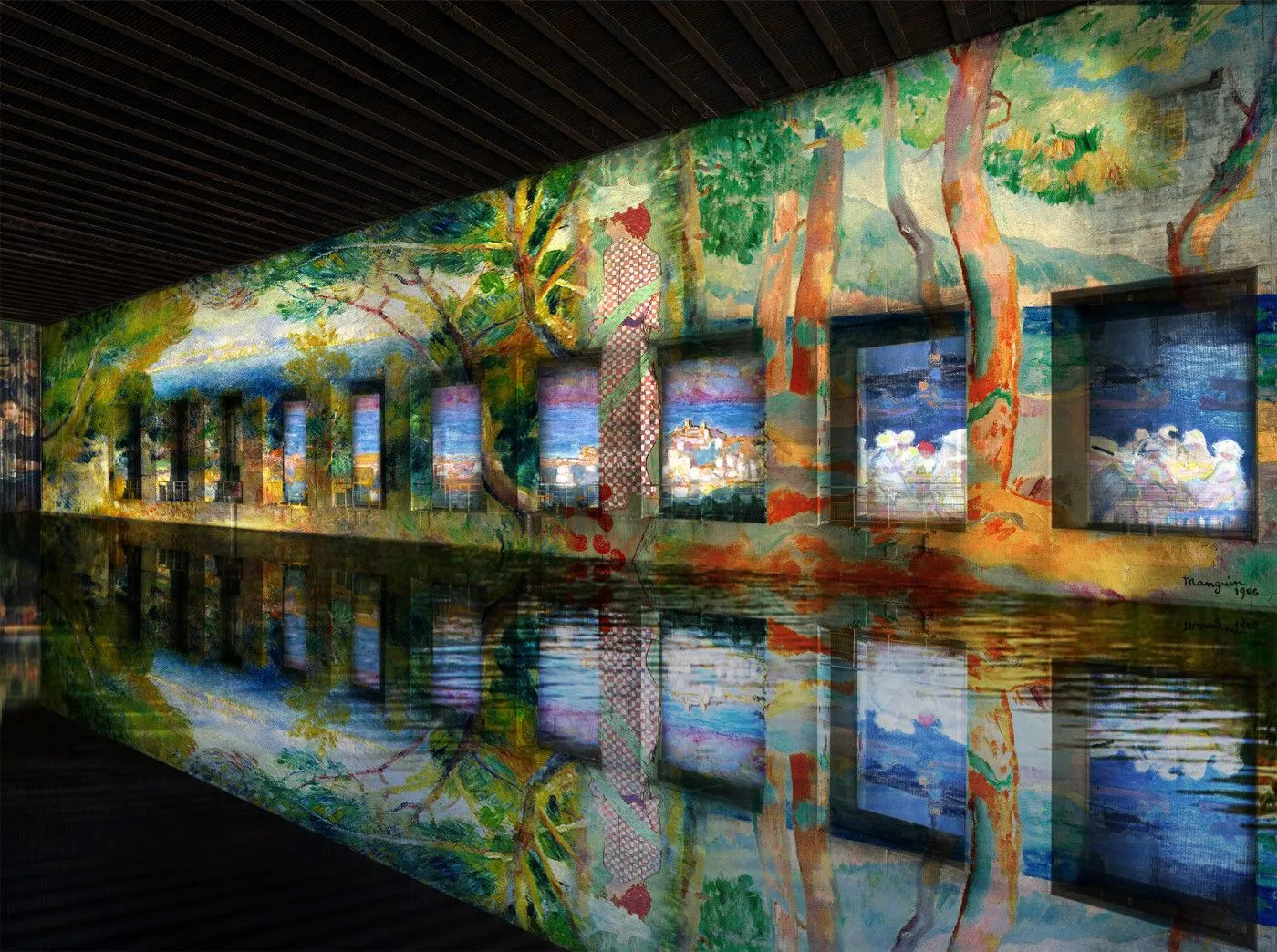 Exposition au Bassins des Lumières