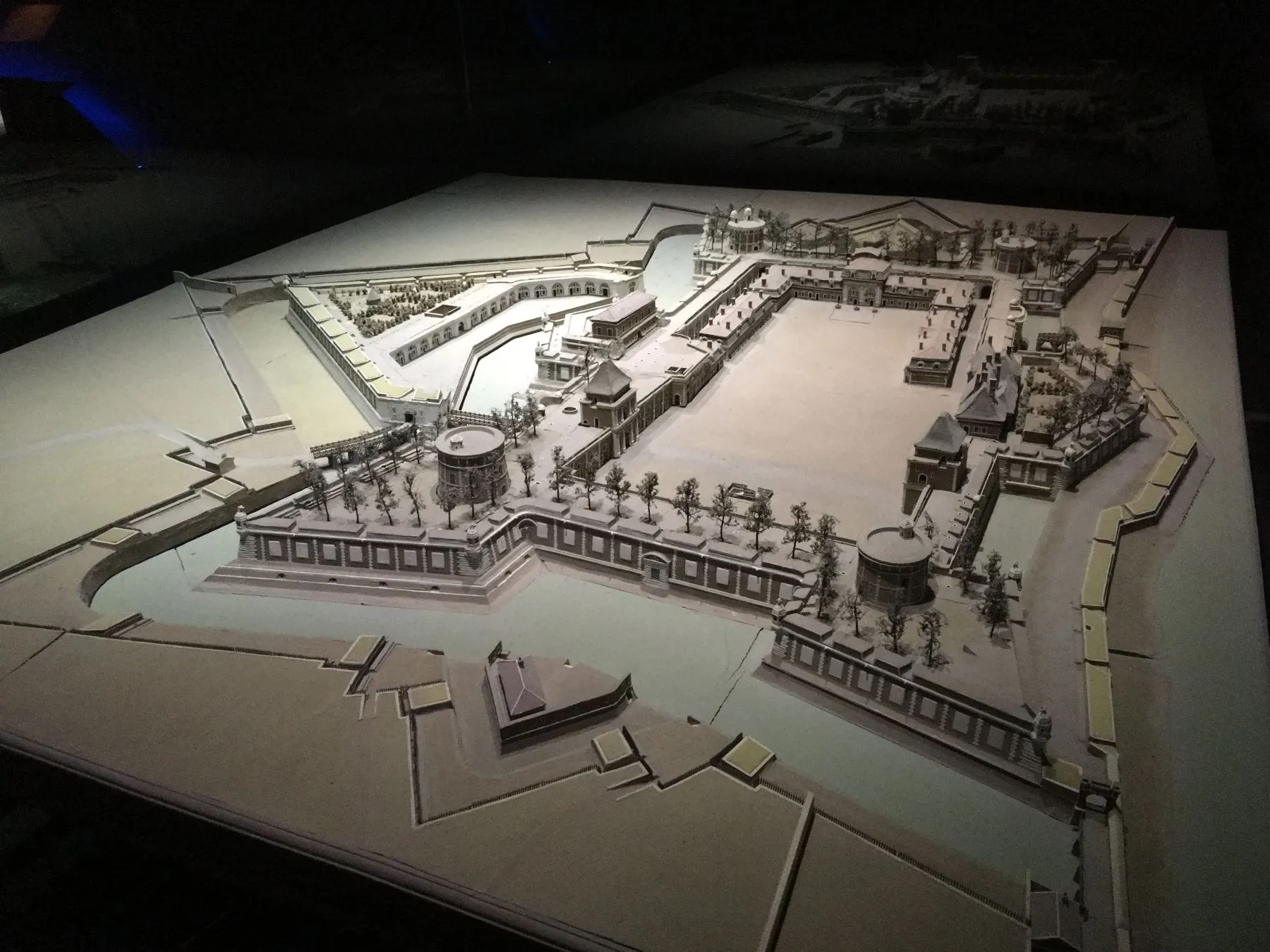 Plan-relief du château Trompette