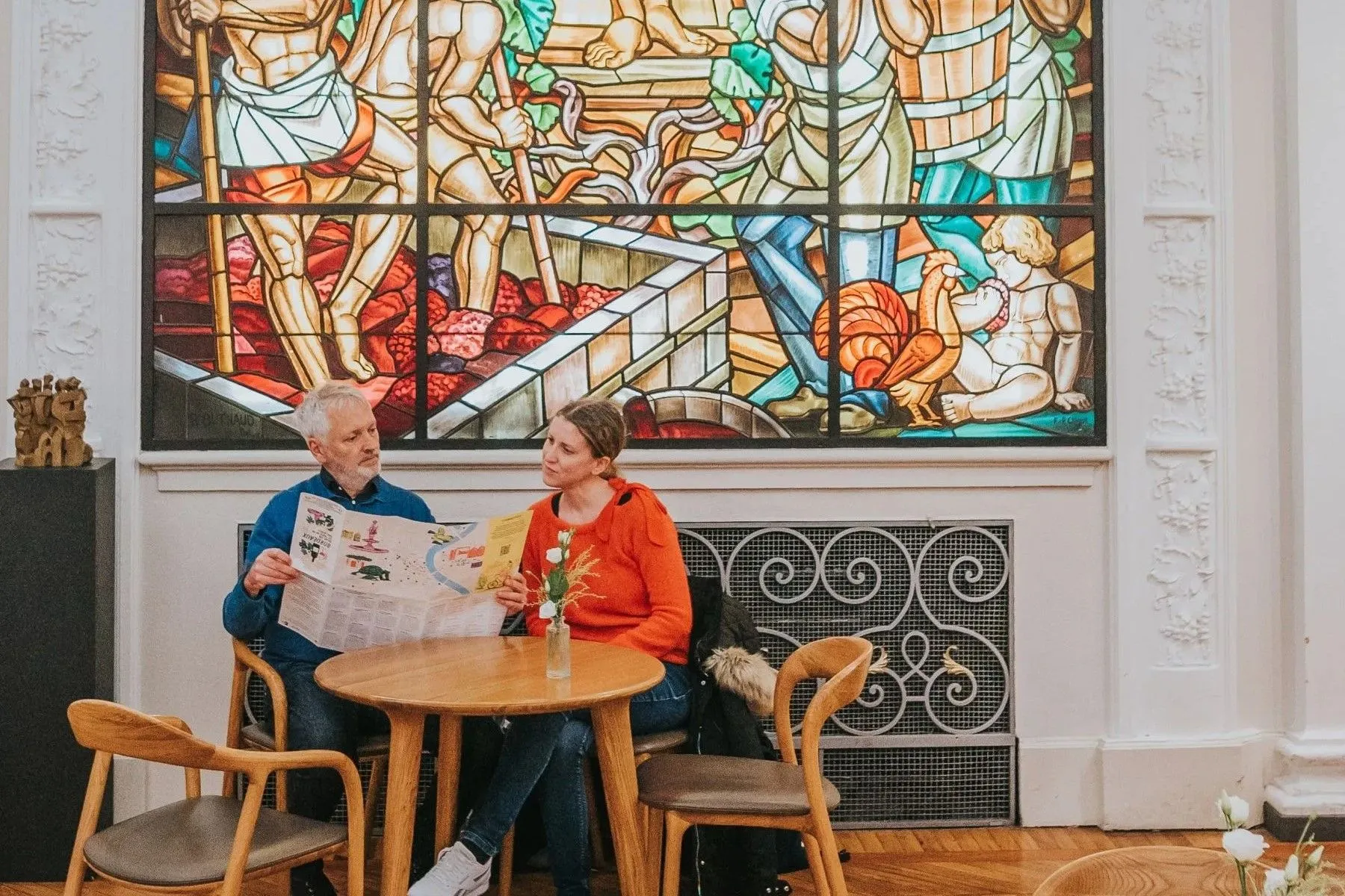 Traces du vin dans la ville