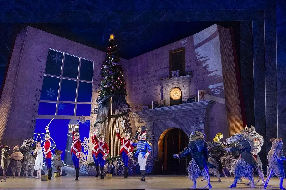 Opera de Bordeaux à noël