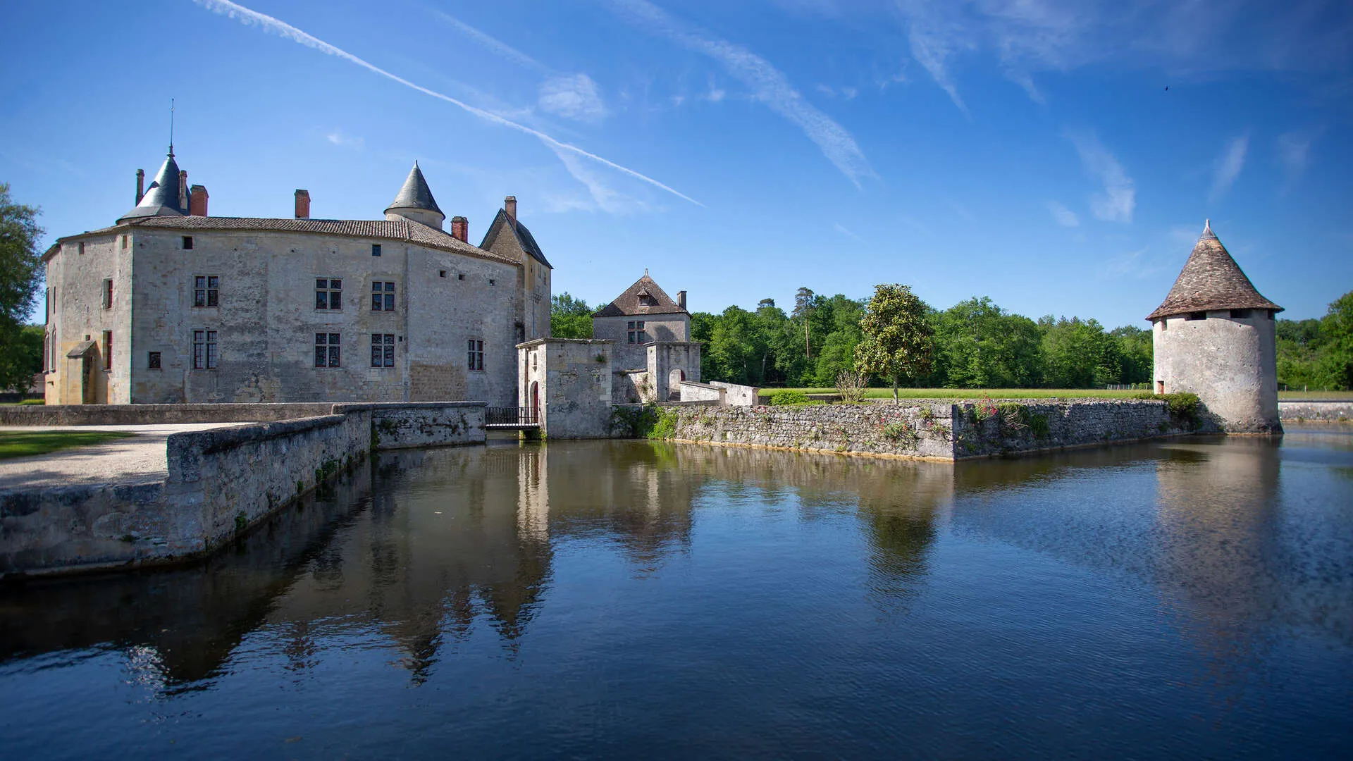 Alentours de Bordeaux : le château de Montesquieu, 