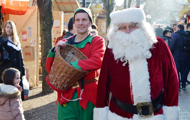 Père Noël et le lutin