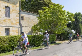 À vélo à Saint-Émilion